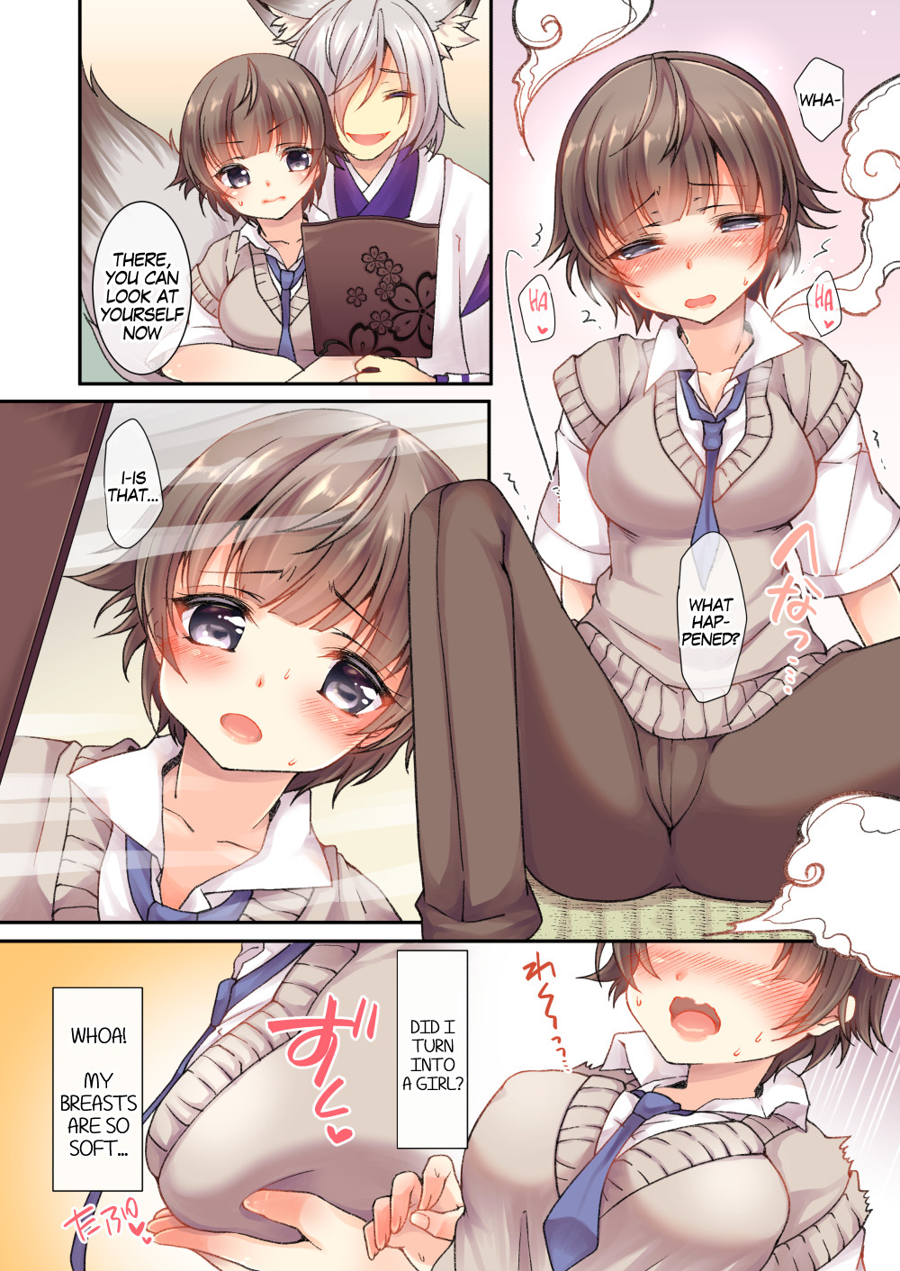 Hentai Manga Comic-Becoming a Fox's Wife-Read-4